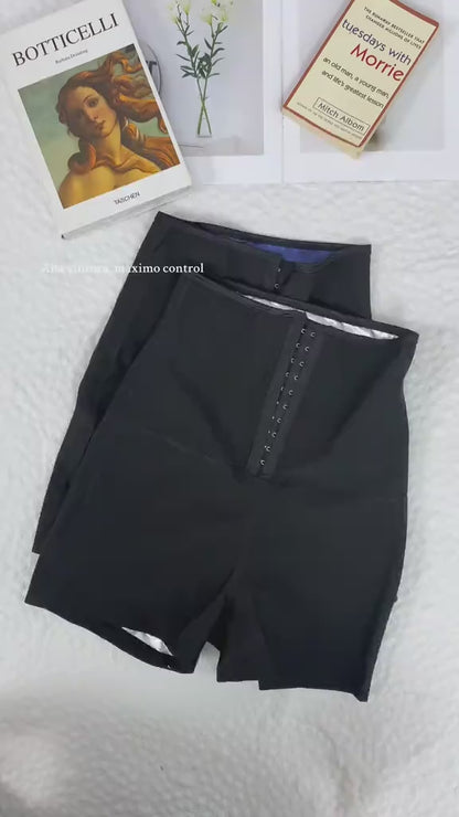 SHORT FAJA SAUNA REDUCTORA PARA MUJER. 👩🏻 🩳🔥 ¡Shorts térmicos con efecto sauna para adelgazar y moldear la cintura!