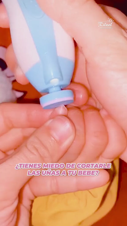 LIMA PARA BEBÉS. Kit de cuidado de uñas para bebé y mamá. ¡Todo en uno!