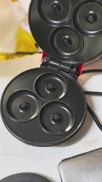MINI MÁQUINA DE DONAS. Prepara ricas donas, ¡fácil, rápido y sencillo!