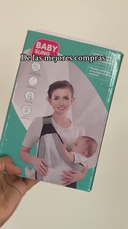 PORTABEBÉS. Cangurera para bebés y niños de hasta 3 años. ¡Lleva a tu bebé cerca de tu corazón! 👶🏻💖