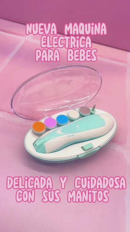 LIMA PARA BEBÉS. Kit de cuidado de uñas para bebé y mamá. ¡Todo en uno!