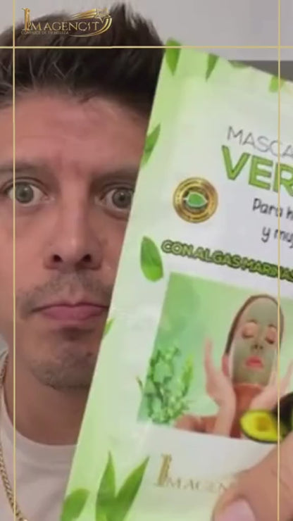MASCARILLA VERDE DE ALGAS MARINAS Y AGUACATE. 🥑 👩🏻 ✨ ¡Remueve las manchas y puntos negros de tu piel!